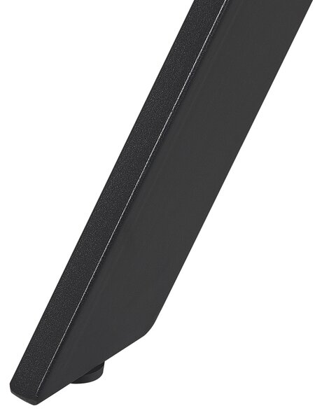 Rozkládací jídelní stůl BENSON Světle šedá 140/180 cm 80 cm
