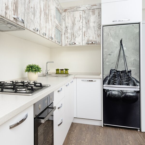 Tapeta nálepka na ledničku Boxerské rukavice FridgeStick-70x190-f-65131900