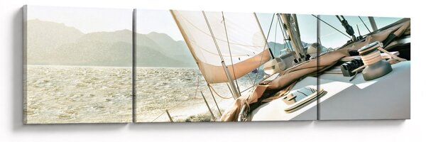 Obraz - Jachta (170x50 cm)