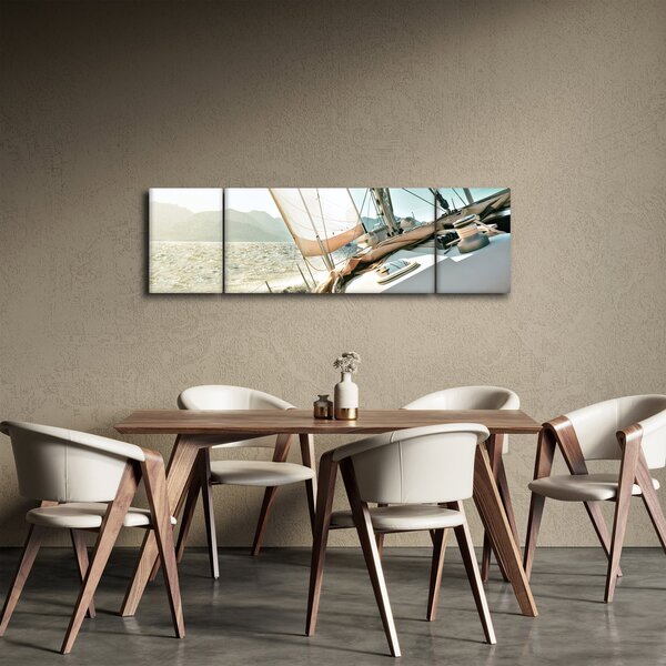 Obraz - Jachta (170x50 cm)