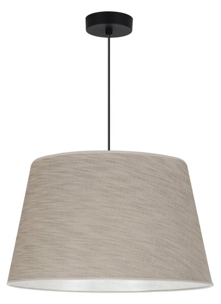 Závěsné svítidlo Jen, 1x béžové textilní stínítko, (fi 44 cm), b