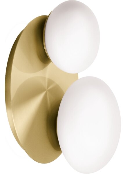 Ideal Lux - LED Nástěnné svítidlo NINFEA 2xG9/3W/230V zlatá