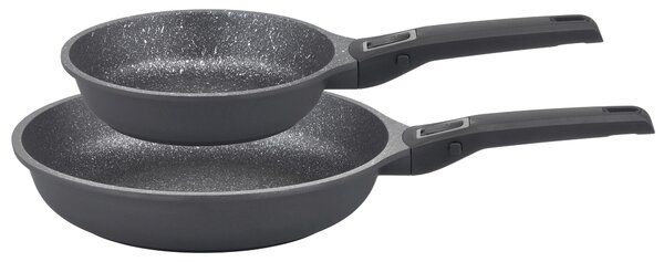 SADA PÁNVÍ povrch Vitaflon® Granit 2dílné 20+28 cm GSW - Online Only vaření, Online Only
