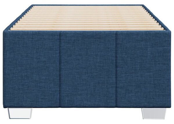 Rám postele bez matrací modrá 90x200 cm textil 3284810