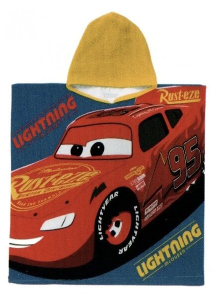 Dětské pončo Cars 60x120cm Setino