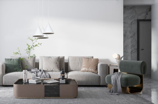 Závěsné svítidlo Soho, 3x bílé kovové stínítko, (fi 25cm)