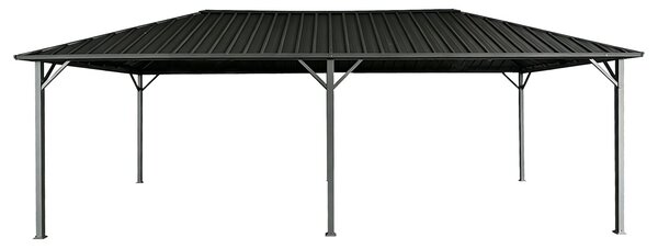 Zahradní altán Itaka 3x6 s moskytiérou antracit Garden Point