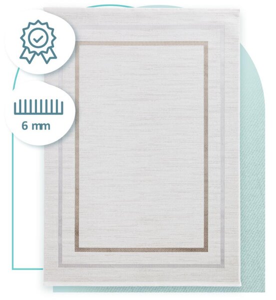 Koberec Luna Quadro Cream
