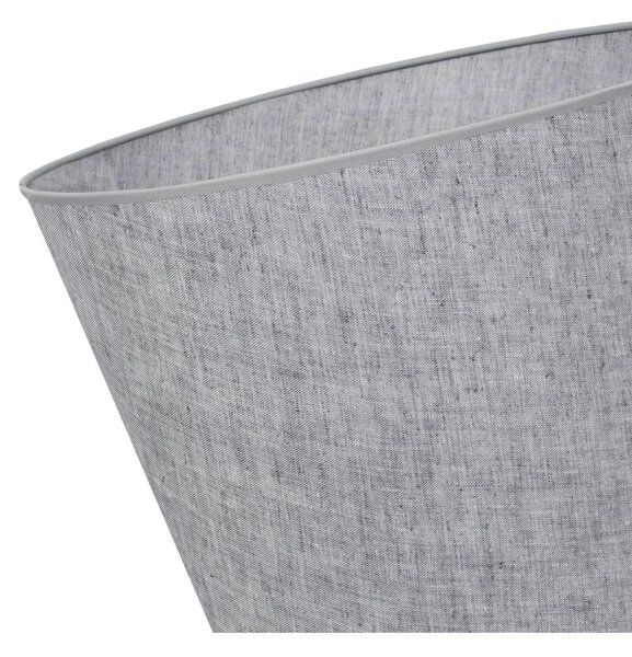 Závěsné svítidlo Len1, 1x šedé textilní stínítko, (fi 44 cm), b