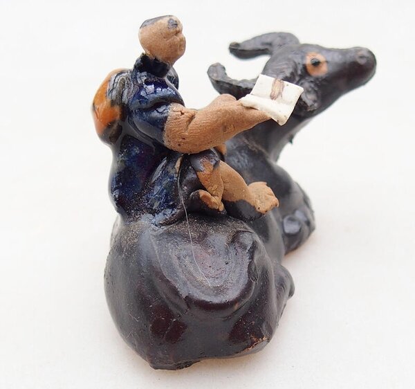E-bonsai Keramická figurka - Kráva D1-2