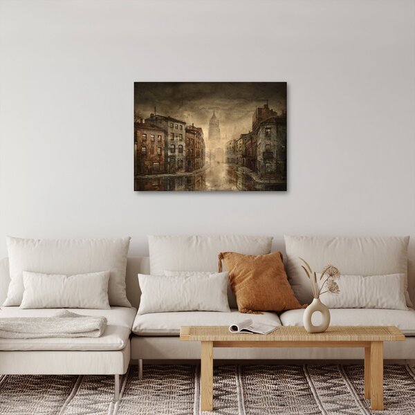 Obraz - Malba města (70x50 cm)