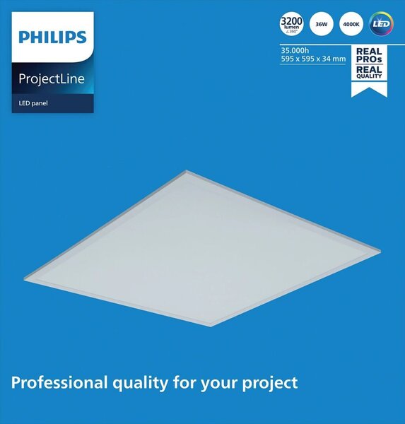 LED panel Projectline 6060 3200lm 4000K NOC