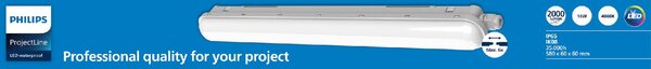 Voděodolné LED svítidlo Projectline TW 60cm 4000K