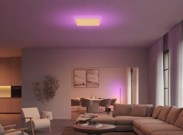 Hue Datura ceiling SQ XL stropní svítidlo LED 67W 3140-4840lm 2000–6500K IP20, bílé