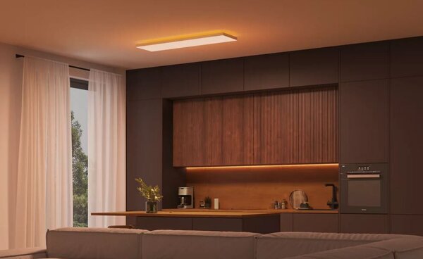 Datura Hue slim ceiling REC stropní svítidlo LED 67W 4250lm 2000-6500K 30x120cm IP20, bílé