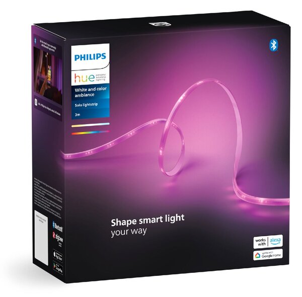 Hue Solo Lightstrip LED pásek 20W 1700lm 220V-240V RGB IP20 3m