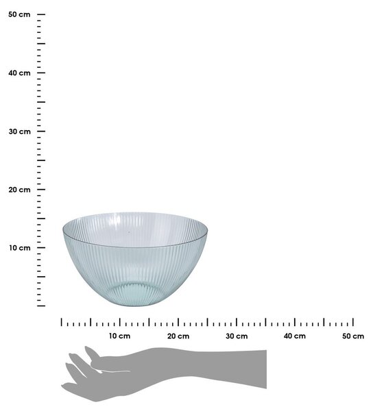 Plastová mísa Stripes (fi) 25,5 cm