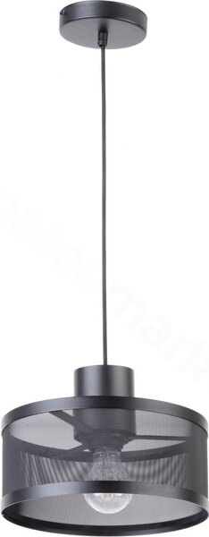SIGMA Závěsné moderní osvětlení BONO, 1xE27, 60W, černé