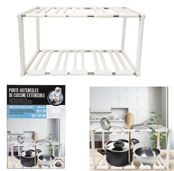 Kuchyňský organizér, pod dřez nastavitelný 40-70cm PORTE