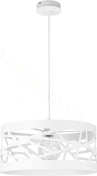 SIGMA Závěsné moderní osvětlení MODUL FREZ, 1xE27, 60W, 39cm, kulaté, bílé 31079