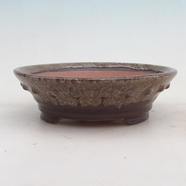 E-bonsai Bonsai miska 16 x 16 x 4,5 cm hnědá
