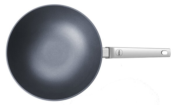 Wok Pánev Diamond Lite PRO s nerezovou rukojetí 26 cm na indukci - WOLL