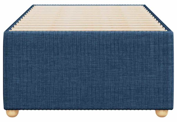 Rám postele bez matrací modrá 90x190 cm textil 3284906