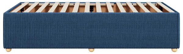 Rám postele bez matrací modrá 90x190 cm textil 3284906