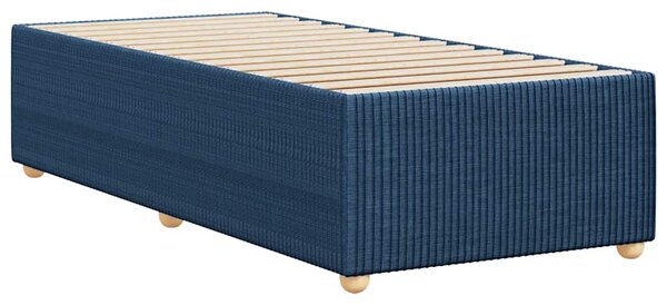 Rám postele bez matrací modrá 90x190 cm textil 3284906