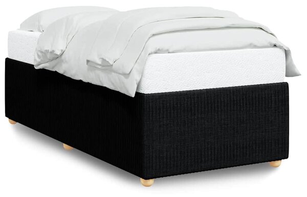 Rám postele bez matrací černá 90x190 cm textil 3284902
