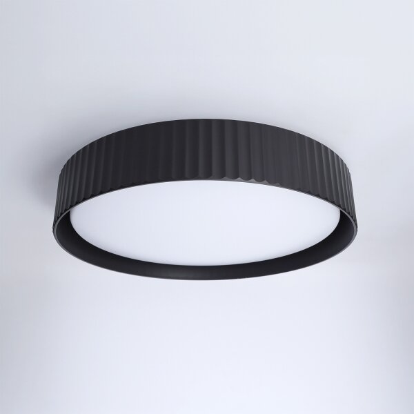 Brilagi - LED Stmívatelné stropní svítidlo LUCIA LED/48W/230V pr. 41 cm černá+DO