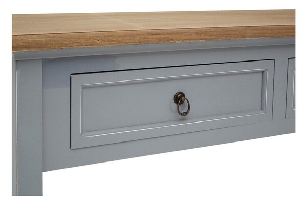 Šedý konzolový stolek z masivu pavlovnie 34,5x99 cm Henley – Premier Housewares