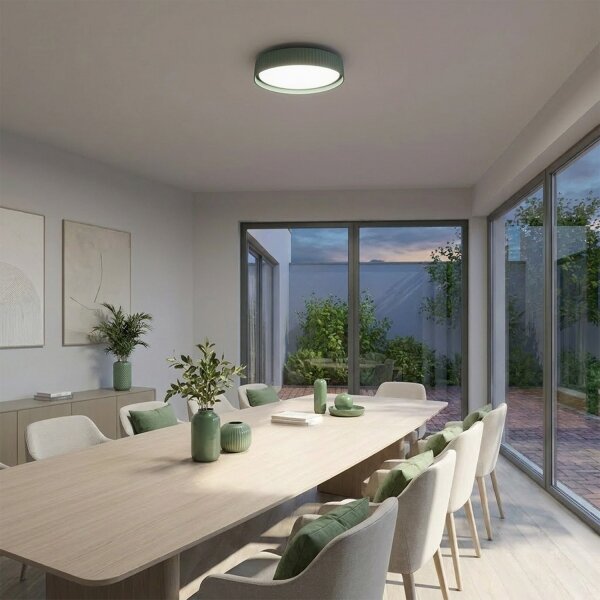 Brilagi -LED Stmívatelné stropní svítidlo LUCIA LED/48W/230V pr. 41 cm zelená+DO