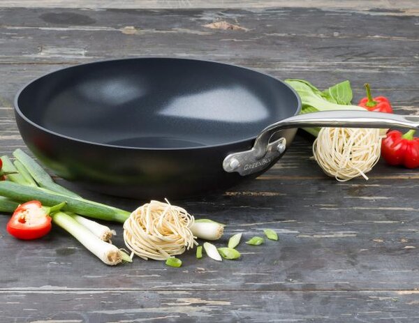 Wok pánev Barcelona Black 28 cm - GreenPan