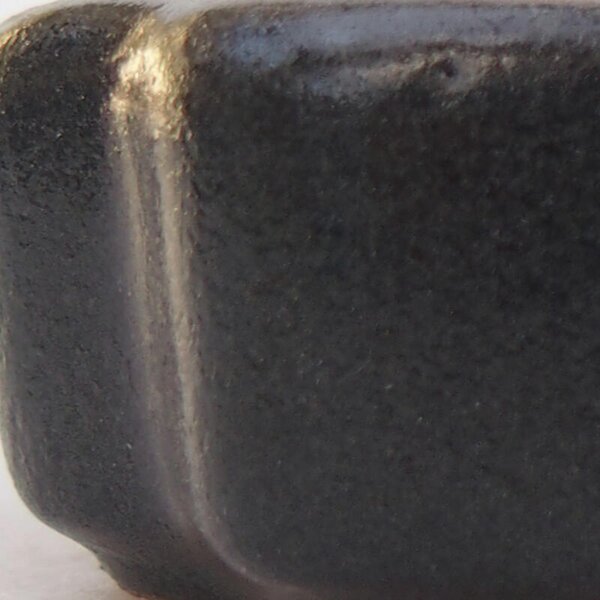 E-bonsai Keramická bonsai miska 10 x 8 x 2 cm černá