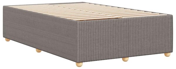 Rám postele bez matrace taupe 120 x 200 cm textil 3284932
