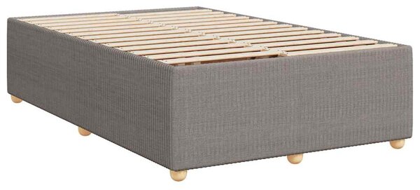 Rám postele bez matrace taupe 120 x 200 cm textil 3284932