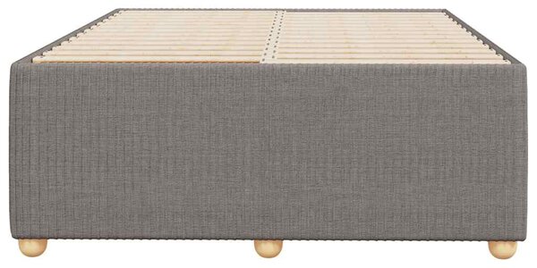 Rám postele bez matrace taupe 120 x 200 cm textil 3284932