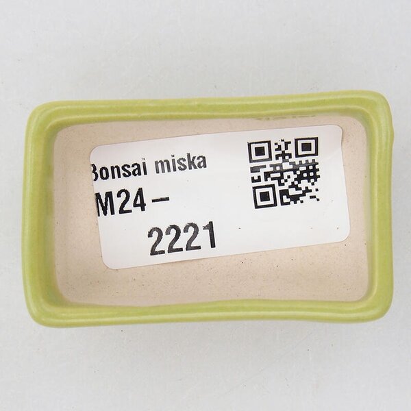 E-bonsai Mini bonsai miska 5 x 3 x 1,5 cm zelená