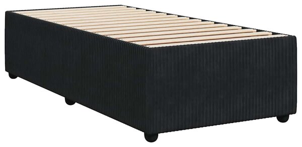 Rám postele černá 80x200 cm samet 3284972