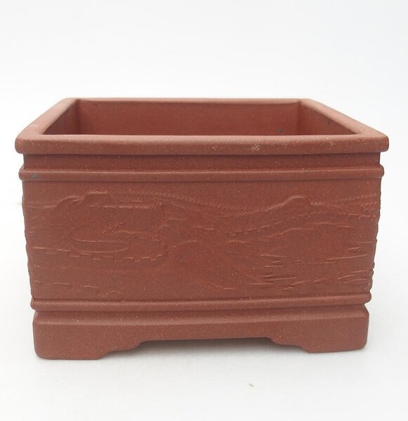 E-bonsai Bonsai miska 13 x 13 x 8 cm cihlová