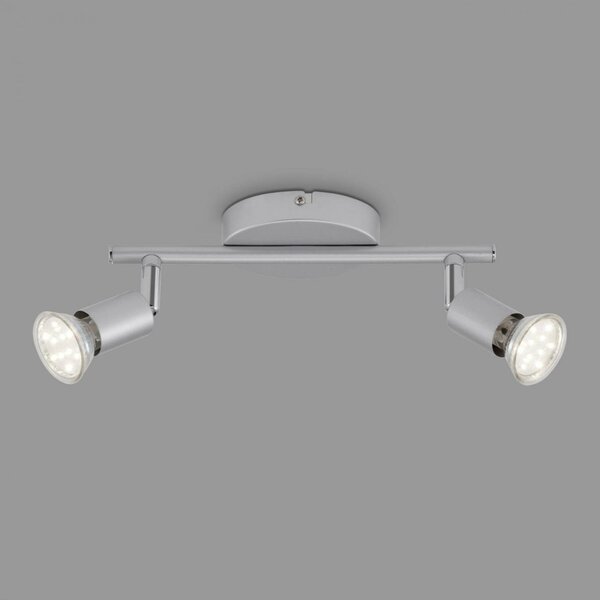 BRILONER Bodové svítidlo 25,5x7 cm 2xGU10 4,8W 520lm titan BRI 2915-024