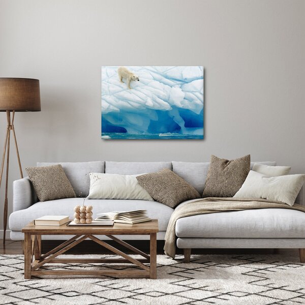 Obraz - Polární medvěd (70x50 cm)