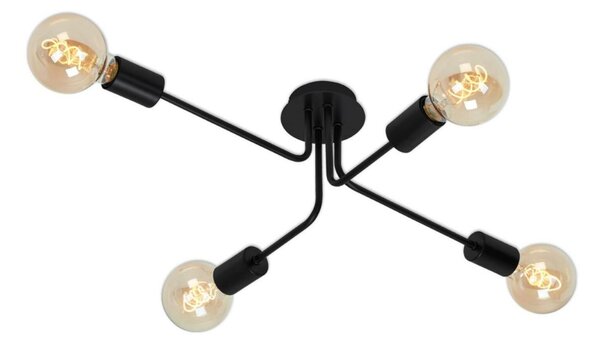 BRILONER Bodové svítidlo 67 cm 4x E27 60W černá BRILO 2886-045