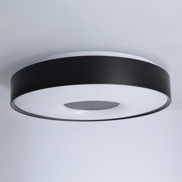 Brilagi - LED Stmív. stropní svítidlo JAMIS LED/48W/230V pr. 39 cm černá + DO