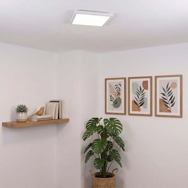 Brilagi - LED Stmív. strop. svítidlo ESTELA SQUARE LED/36W/230V 31x31 cm bílá+DO