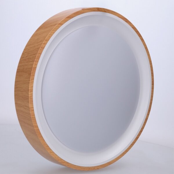 Brilagi - LED Stropní svítidlo FLOCO LED/24W/230V pr. 30 cm dřevo/bílá