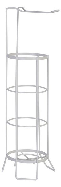 Bílý stojan na toaletní papír z nerezové oceli Linnea – Premier Housewares