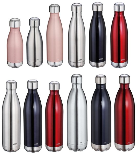 ELEGANTE termoláhev 500 ml, růžová - Cilio