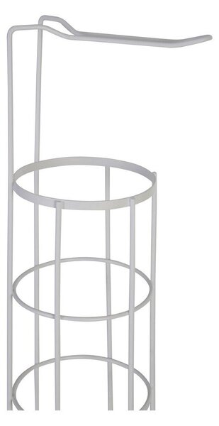 Bílý stojan na toaletní papír z nerezové oceli Linnea – Premier Housewares